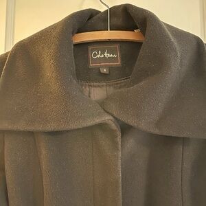 Wool and cashmere winter coat
